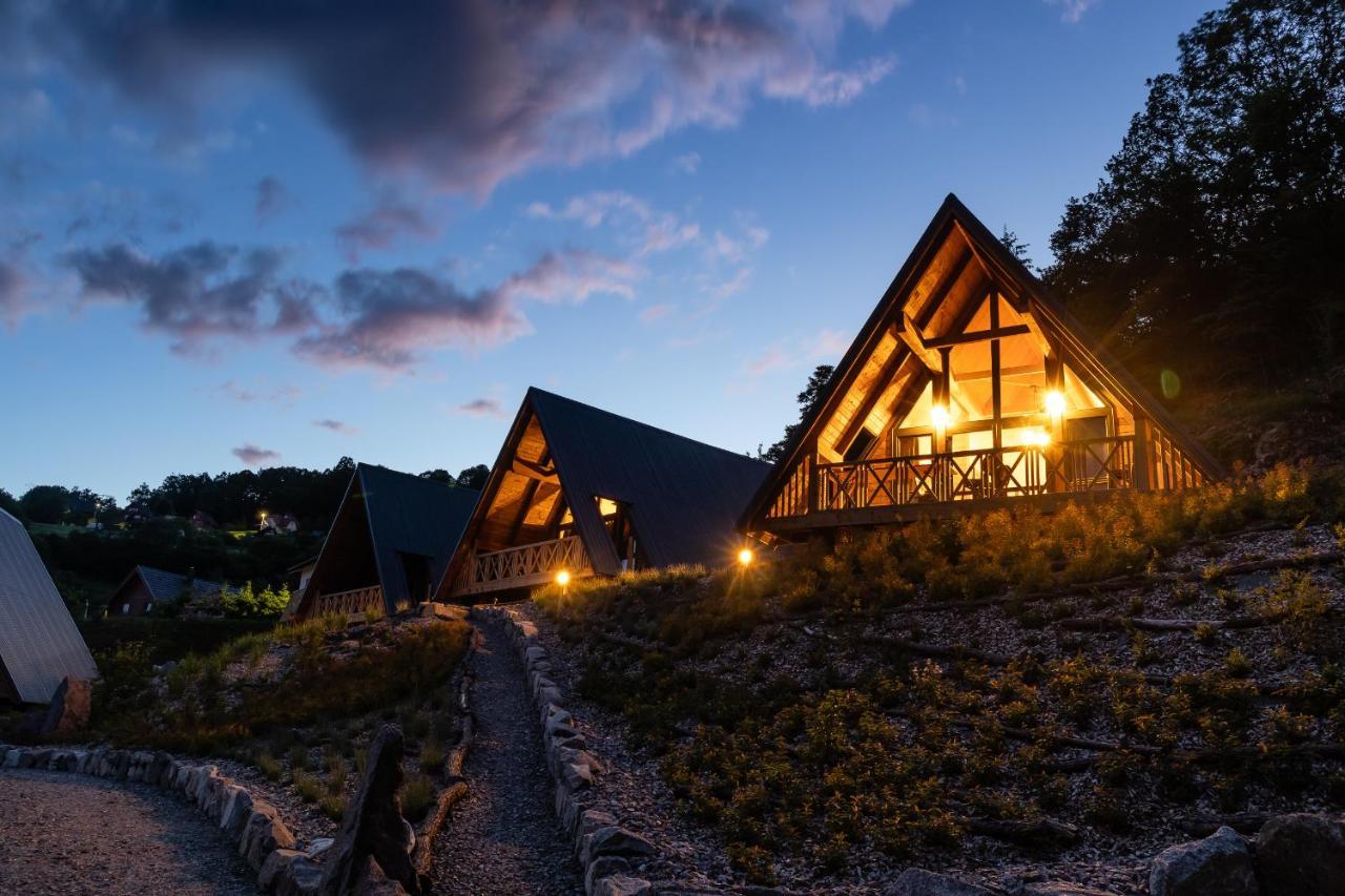 Chalets Na'Thur Lodge Fellering エクステリア 写真