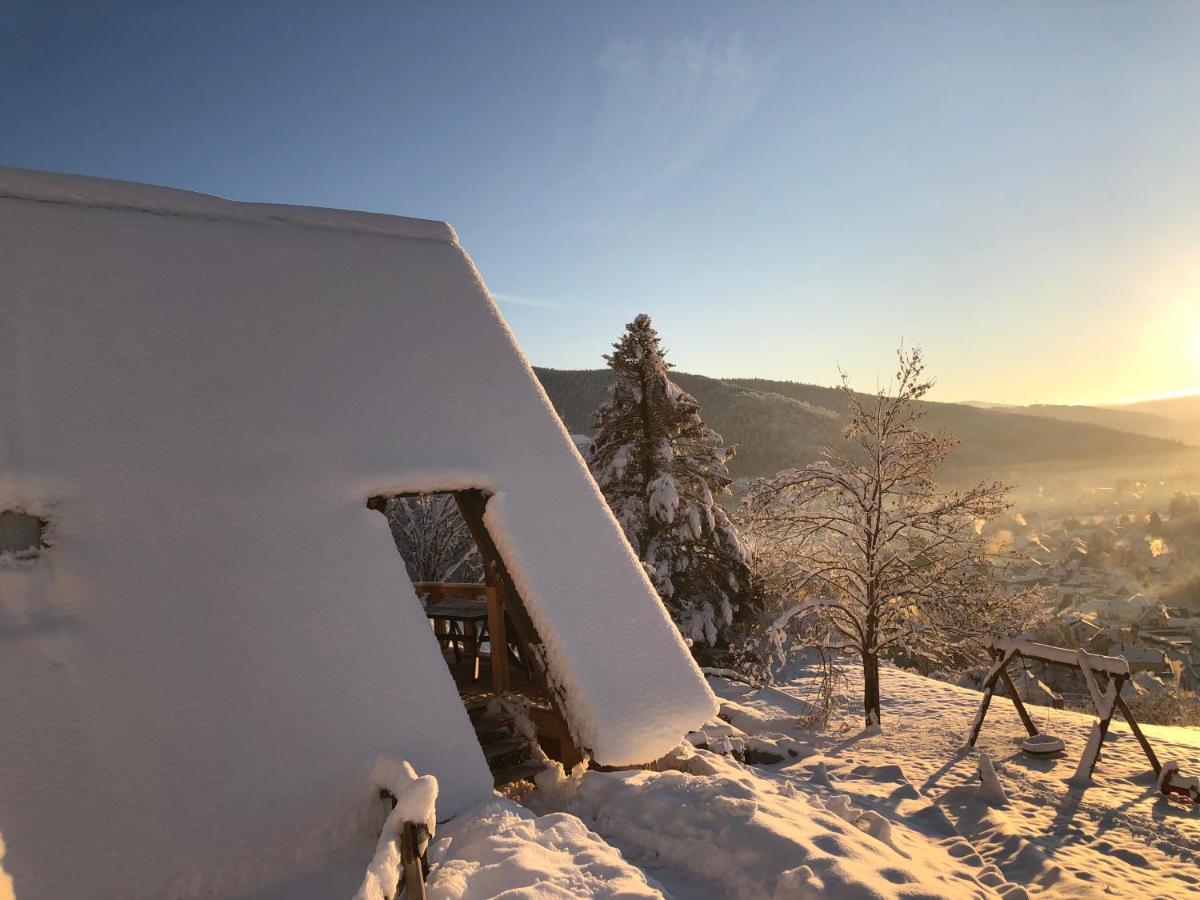 Chalets Na'Thur Lodge Fellering エクステリア 写真