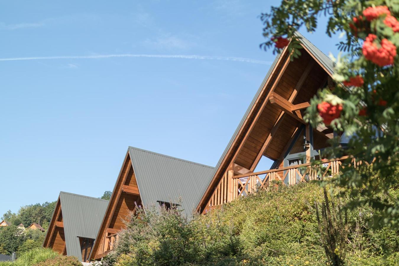Chalets Na'Thur Lodge Fellering エクステリア 写真